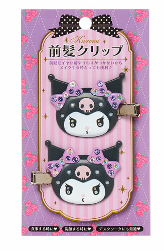 SANRIO ORIGINAL KUROMI HAIR CLIP DELUXE