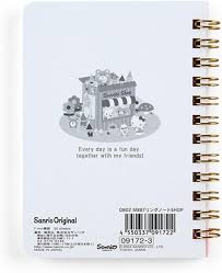 SANRIO JAPAN ORIGINAL CHARACTERS B7 RING NOTEBOOK