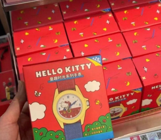 SANRIO HELLO KITTY ANALOG WATCH BLIND BOX