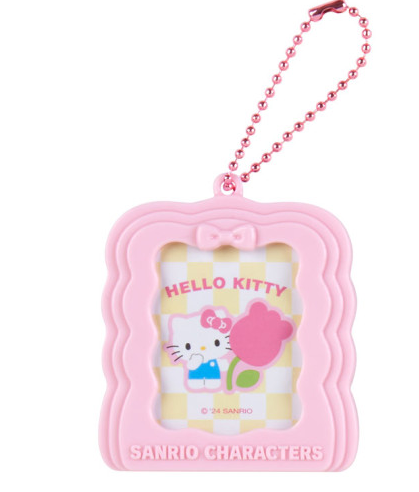 SANRIO JAPAN ORIGINAL CHARACTERS MINI PHOTO FRAME PASTEL CHECKER BLIND BOX