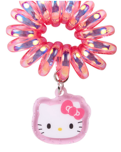 SANRIO JAPAN ORIGINAL HELLO KITTY COIL PONYTAIL HOLDER SET OF 2