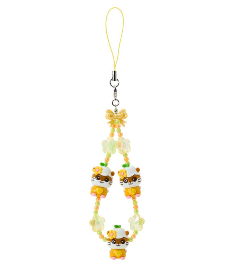 SANRIO ORIGINAL COROCOROKURIRIN 3D MASCOT HAND STRAP TOKIMEKI POP BEADS HEISEI RETRO Y2K