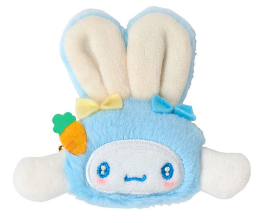 SANRIO ORIGINAL CINNAMOROLL PUFFY EAR RABBIT CLUB PUPPY EYES ORIGINAL BIG MASCOT HAIR CLIP