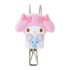 SANRIO JAPAN ORIGINAL MY MELODY WIRE CLIP SET OF 2