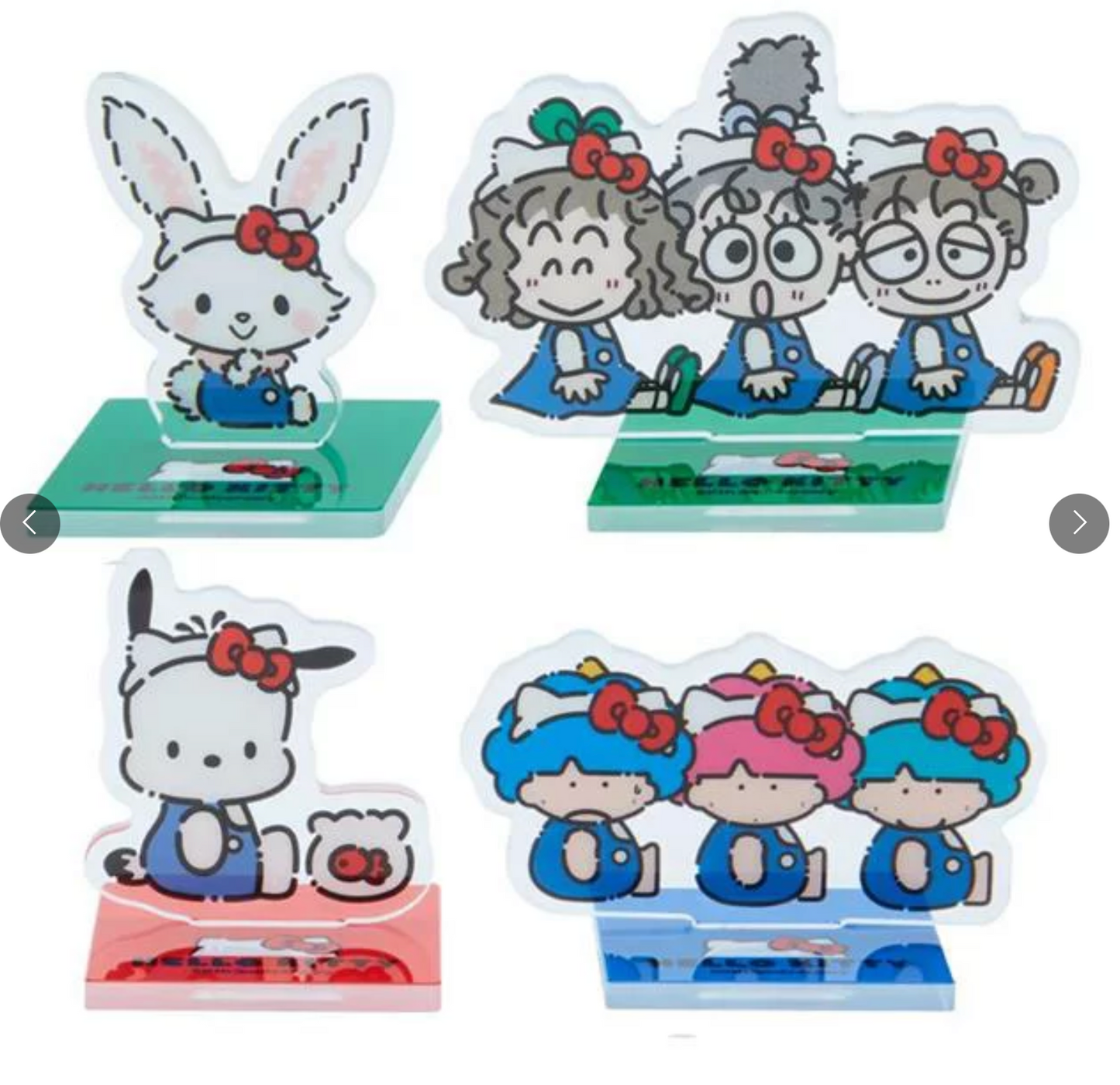 SANRIO JAPAN ORIGINAL CHARACTERS 50TH ANNIVERSARY FIGURES PLAQUE BLIND BOX