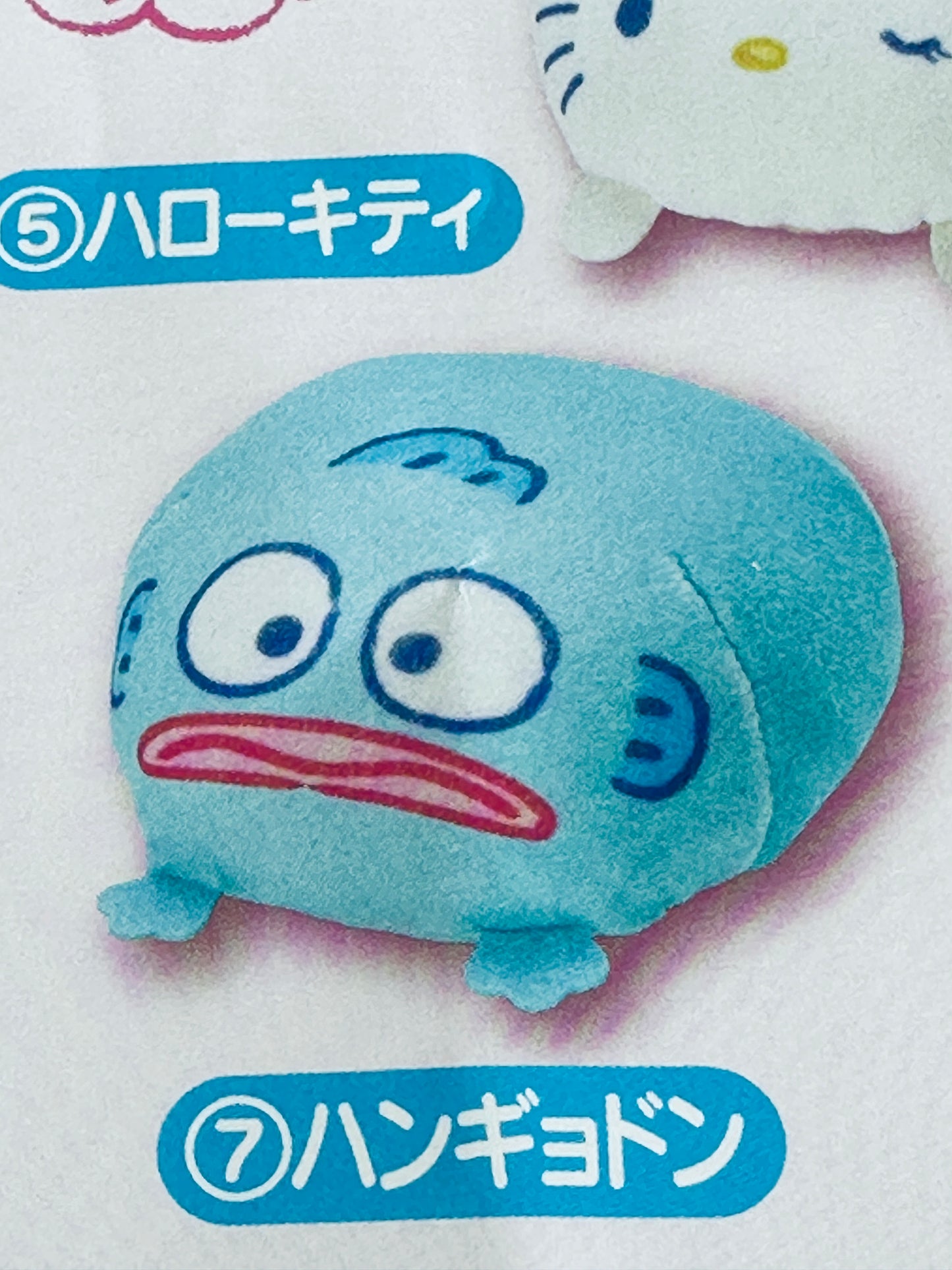 2024 SANRIO FAMILY KUJI #7 HANGYODON CLEANING MASCOT