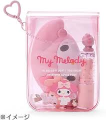 SANRIO JAPAN ORIGINAL MY MELODY VINYL MINI POUCH WITH CLIP