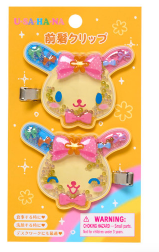SANRIO ORIGINAL USAHANA ALWAYS LOVED BANGS CLIP SET