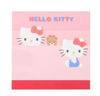 SANRIO ORIGINAL HELLO KITTY 3 TIER MEMO