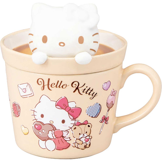 SANRIO HELLO KITTY MASCOT MUG CAFE LATTE ART
