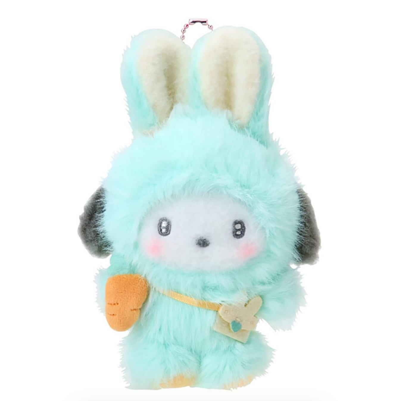 SANRIO ORIGINAL POCHACCO MASCOT HOLDER PUFFY EAR RABBIT CLUB
