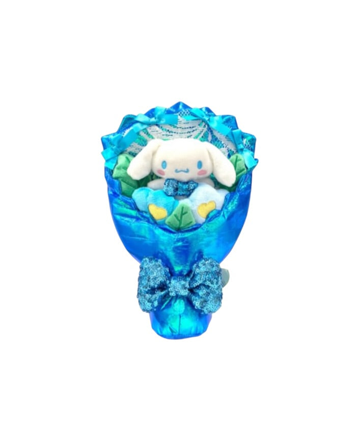SANRIO CINNAMOROLL 8 IN PLUSH FLOWER BOUQUET