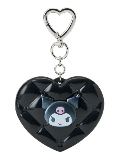 SANRIO ORIGINAL KUROMI MIRROR MASCOT KEYCHAIN METALLIC