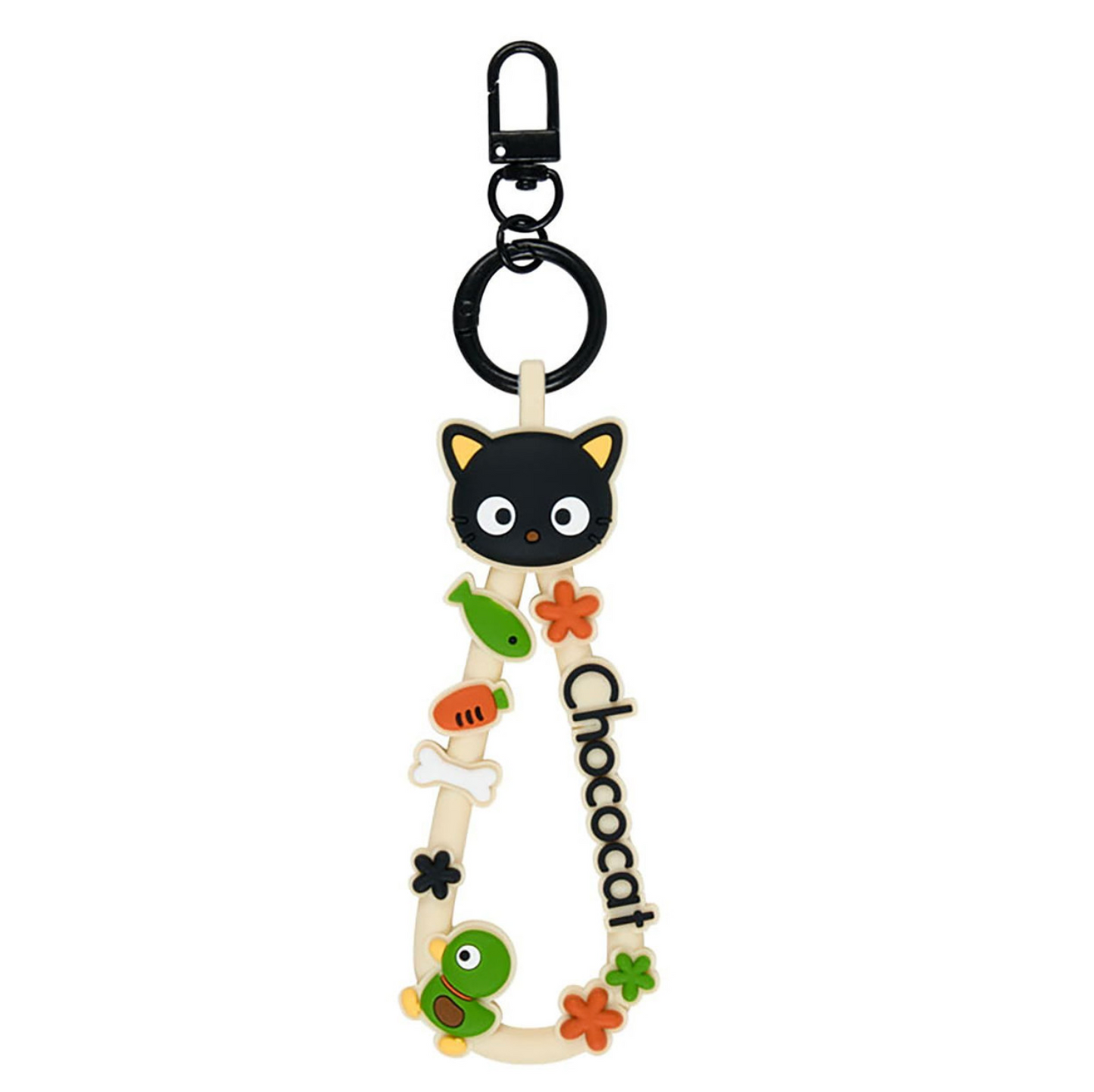 SANRIO ORIGINAL CHOCOCAT RUBBER CORE KEYCHAIN