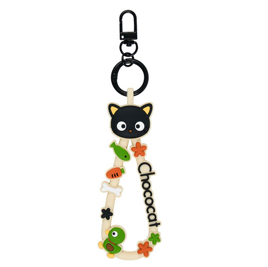 SANRIO ORIGINAL CHOCOCAT RUBBER CORE KEYCHAIN