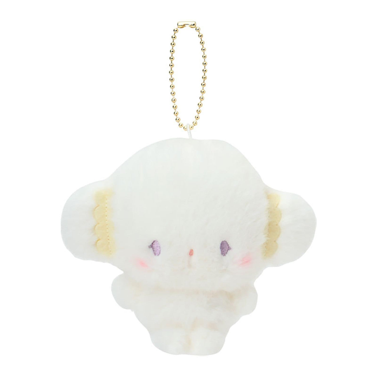 SANRIO ORIGINAL COGIMYUN MASCOT HOLDER SLEEPING ON WHITE FLUFFY CLOUD