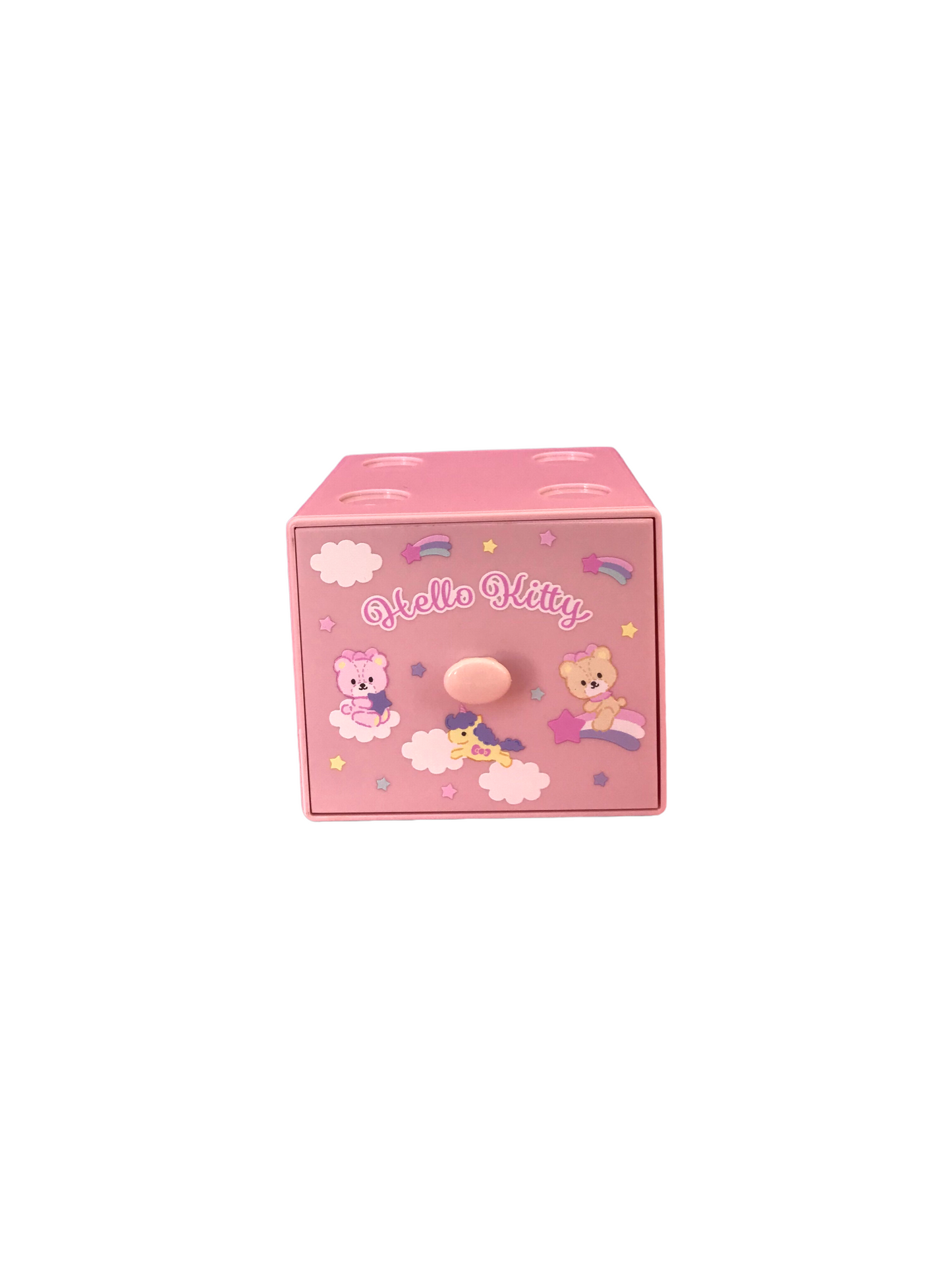 SANRIO JAPAN ORIGINAL HELLO KITTY STACKABLE STORAGE CASE