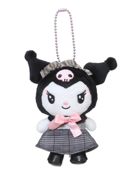 SANRIO ORIGINAL KUROMI 20TH ANNIVERSARY MASCOT HOLDER CUTE