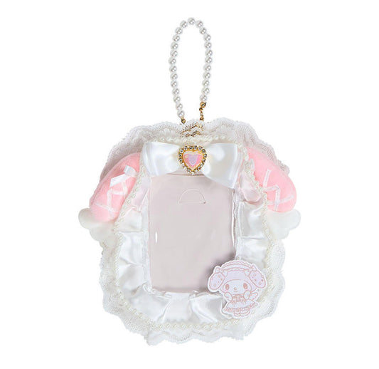 SANRIO MY MELODY TRADING CARD HOLDER ENJOY IDOL PURE WHITE ANGEL