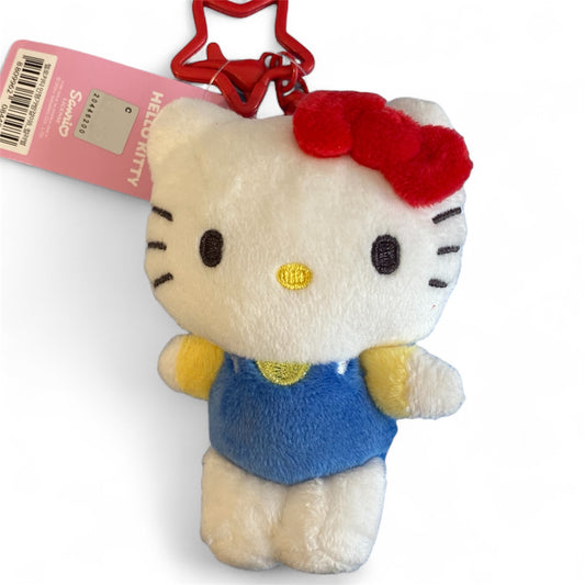 SANRIO COLOR STAR BACKPACK KEYCHAIN HELLO KITTY 8 CM