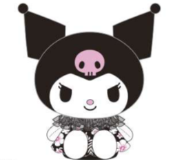 SANRIO KUROMI SUMMER DRESS MASCOT PLUSH