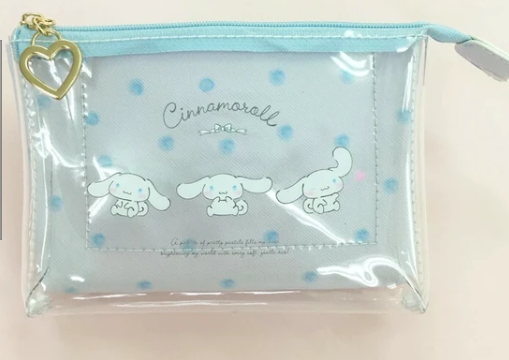 SANRIO ORIGINAL CINNAMOROLL CLEAR POUCH