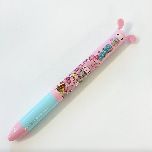 SANRIO ORIGINAL MY MELODY SAKURA 2 COLOR BALLPOINT PEN