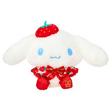 SANRIO ORIGINAL CINNAMOROLL PLUSH ICHIGO NEWSPAPER 50TH ANNIVERSARY