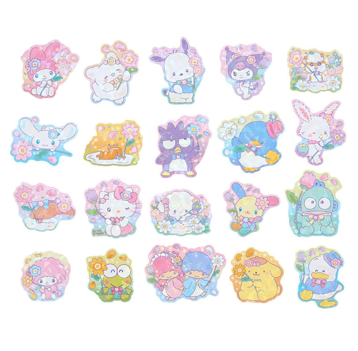SANRIO CHARACTER STICKER SET (EVERYONE'S THE STAR!)