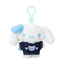 SANRIO ORIGINAL CINNAMOROLL MASCOT CHARM / PLUSH DENIM PATCH