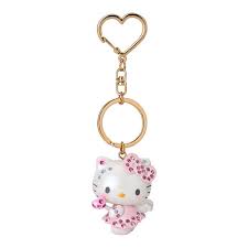 SARIO ORIGINAL HELLO KITTY ANGEL CHARM KEY HOLDER