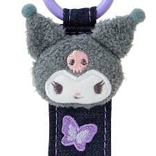 SANRIO KUROMI DENIM KEYCHAIN