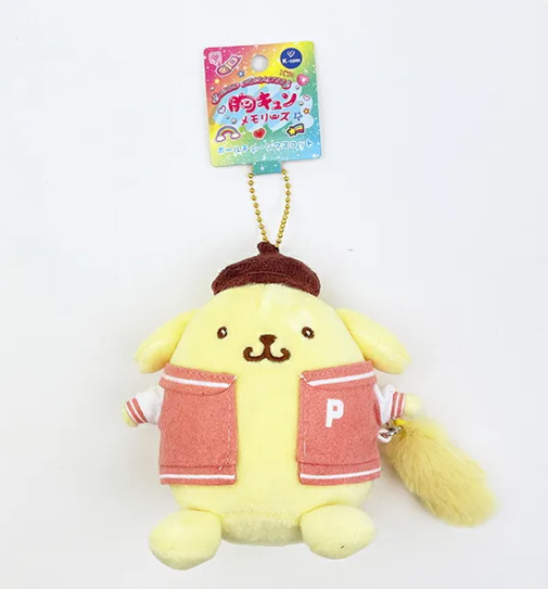 SANRIO ORIGINAL POMPOMPURIN MASCOT CHARM HEART-POUNDING MEMORIES SERIES