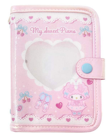 SANRIO ORIGINAL MY SWEET PIANO BUNNIES BALLERINA RABBIT 6 HOLE STICKER BINDER