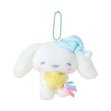 SANRIO ORIGINAL CINNAMOROLL MASCOT CHARM /  PLUSH SLEEPY TIME