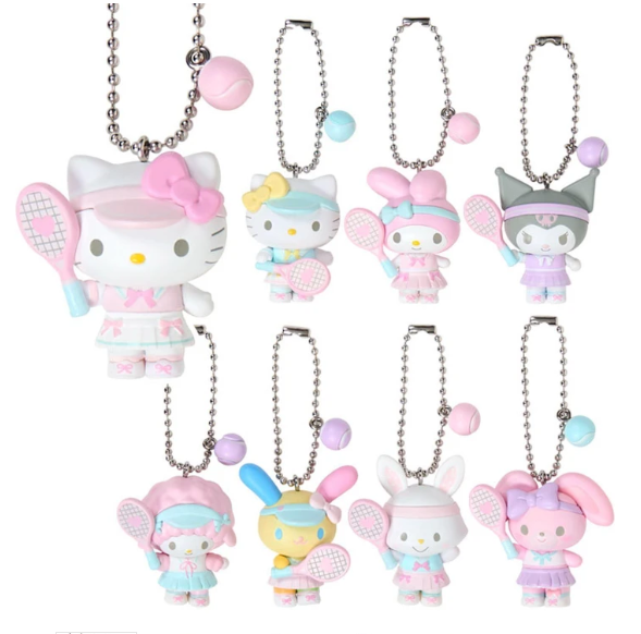 SANRIO ORIGINAL CHARACTERS (GIRLS TENNIS CLUB) MASCOT CHARM BLIND BOX