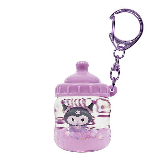 SANRIO KUROMI PUKA PUKA BABY BOTTLE KEY CHARM