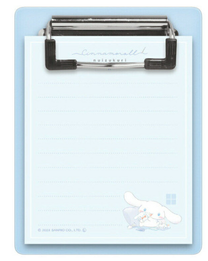 SANRIO JAPAN ORIGINAL CINNAMOROLL NOTEPAD MEMO WITH BINDER