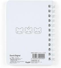 SANRIO JAPAN ORIGINAL HANAMARUOBAKE B7 RING NOTEBOOK