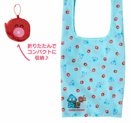 SANRIO ORIGINAL HANGYODON 40TH ANNIVERSARY ECO BAG WITH CASE