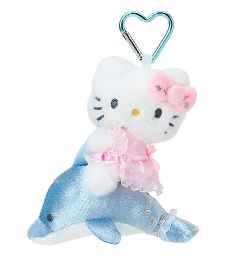 SANRIO ORIGINAL HELLO KITTY SHINY DOLPHIN MASCOT HOLDER