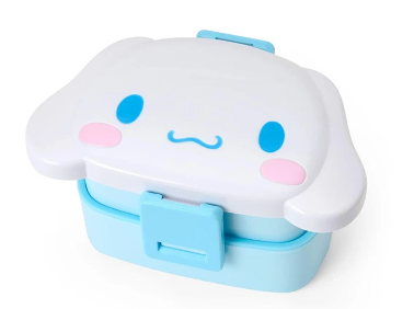 SANRIO ORIGINAL CINNAMOROLL 2 TIER BENTO LUNCH BOX FACE