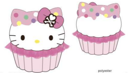 SANRIO HELLO KITTY CUP CAKE AUTUMN MARKET TOKIDOKI BEAN DOLL