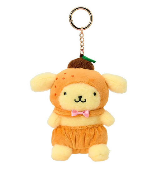SANRIO ORIGINAL POMPOMPURIN MASCOT HOLDER FRUIT DESIGN