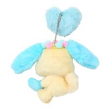 SANRIO ORIGINAL JEWELPET SAFFY FLUFFY HEART MASCOT CHARM / PLUSH