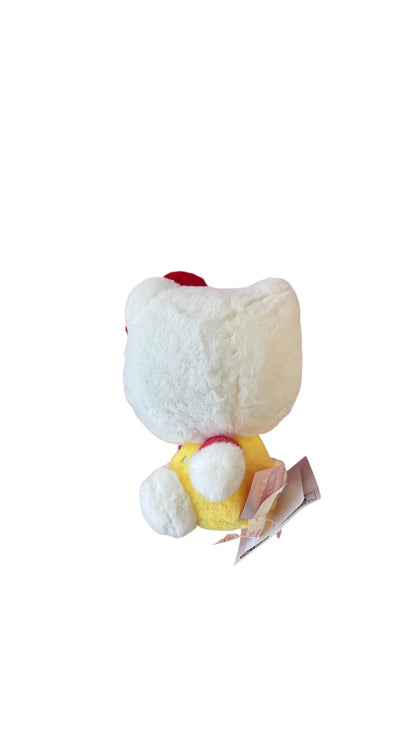 SANRIO JAPAN ORIGINAL HELLO KITTY 50TH ANNIVERSARY PLUSH YELLOW