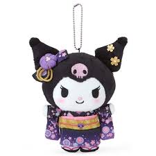 SANRIO ORIGINAL KUROMI KIMONO MASCOT CHARM PLUSH