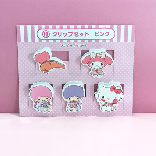 SANRIO JAPAN ORIGINAL CHARACTERS KUJI 2024 BAG CLIP SET B #11