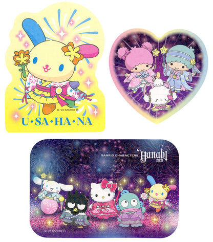 SANRIO 2024 HANABI KUJI STICKER SET MIX