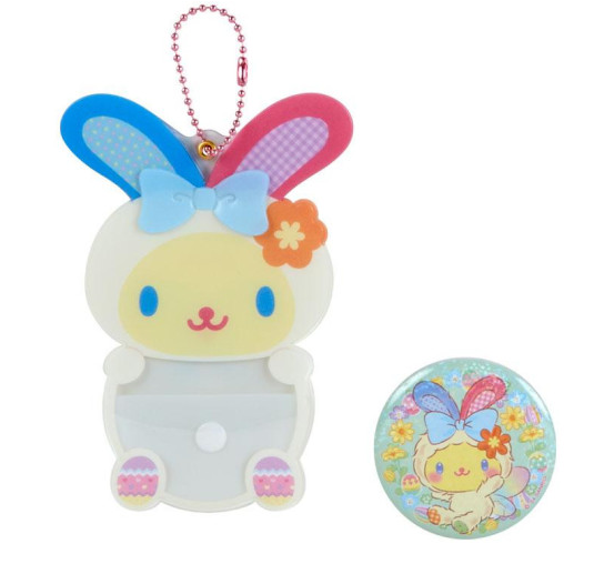 SANRIO JAPAN ORIGINAL CHARACTERS BADGE HOLDER EASTER RABBIT BLIND BOX